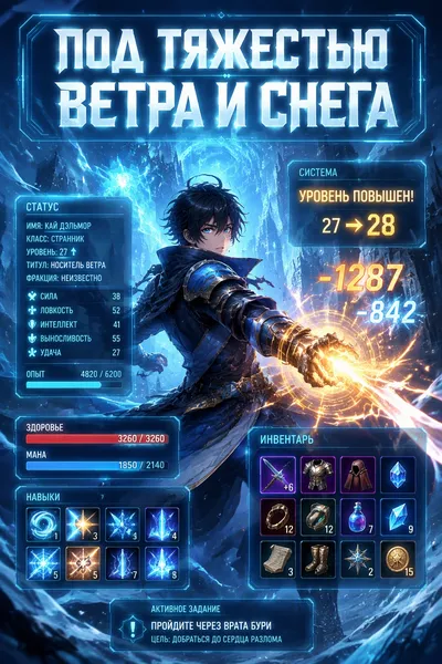 Под тяжестью ветра и снега