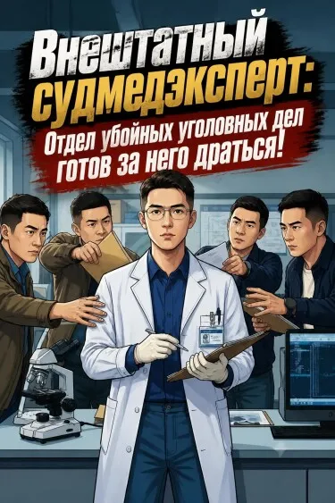 Внештатный судмедэксперт: Отдел убойных уголовных дел готов за него драться! - обложка