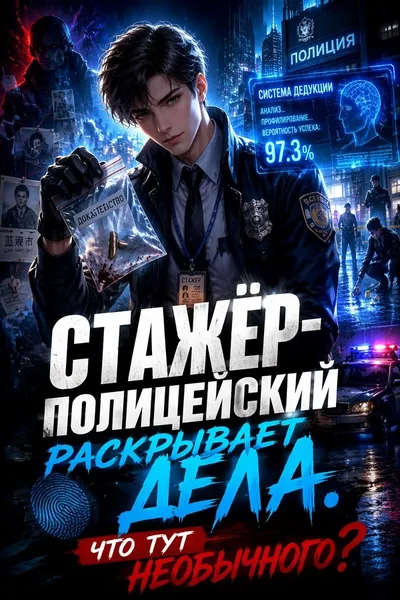 Стажёр-полицейский раскрывает дела. Что тут необычного? - обложка