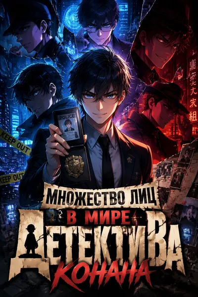 Множество лиц в мире детектива Конана - обложка
