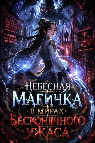 Небесная Магичка в Мирах Бесконечного Ужаса - обложка
