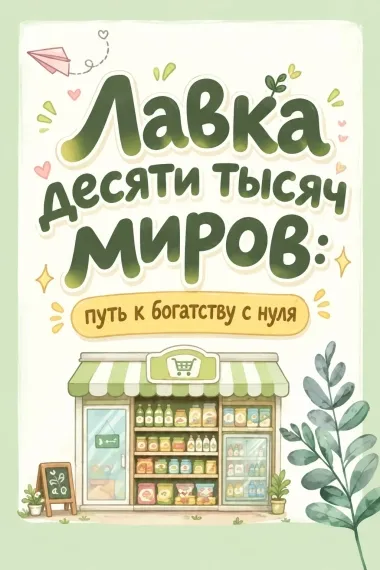 Лавка десяти тысяч миров: путь к богатству с нуля - обложка