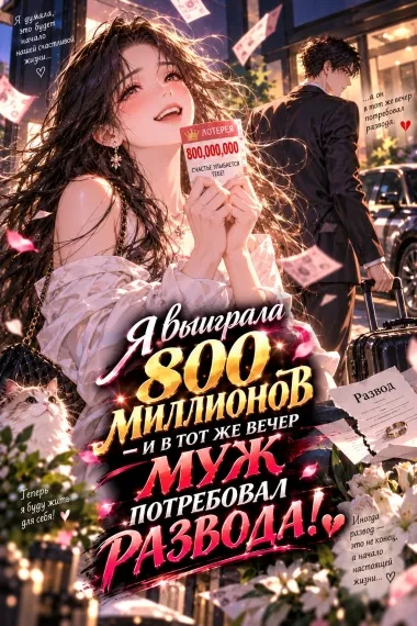 Я выиграла 800 миллионов — и в тот же вечер муж потребовал развода!