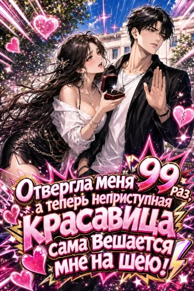 Отвергла меня 99 раз, а теперь неприступная красавица сама вешается мне на шею!