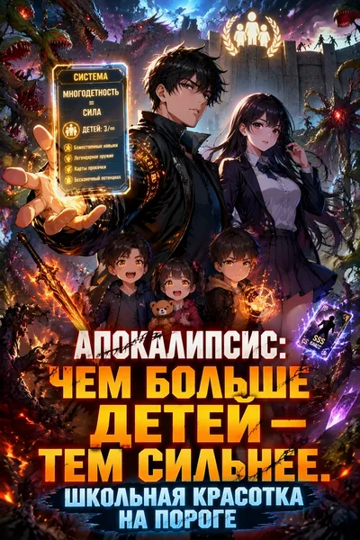 Апокалипсис: Чем больше детей — тем сильнее. Школьная красотка на пороге - обложка