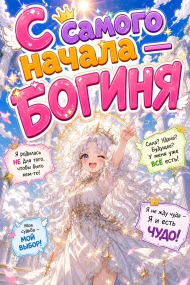 С самого начала — богиня - обложка