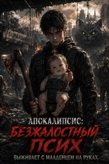 Апокалипсис: Безжалостный псих выживает с младенцем на руках