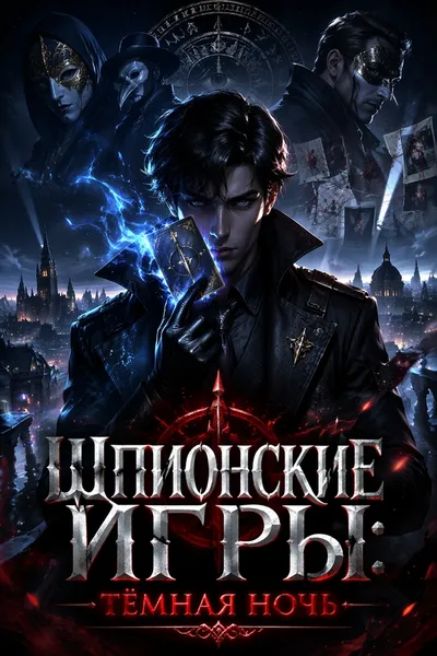 Шпионские игры: Тёмная ночь - обложка новеллы