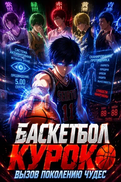 Баскетбол Куроко: Вызов Поколению Чудес - обложка