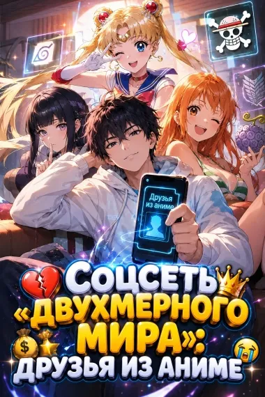 Соцсеть «Двухмерного мира»: Друзья из аниме