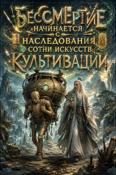 Бессмертие начинается с наследования сотни искусств культивации - обложка