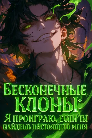 Бесконечные клоны: Я проиграю, если ты найдешь настоящего меня - обложка
