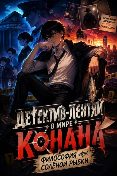 Детектив-лентяй в мире Конана: Философия солёной рыбки