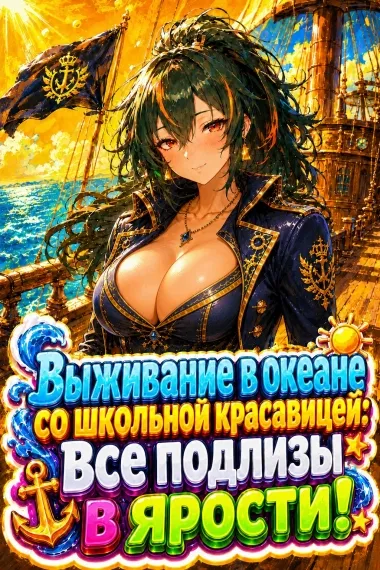 Выживание в океане со школьной красавицей: Все подлизы в ярости! - обложка