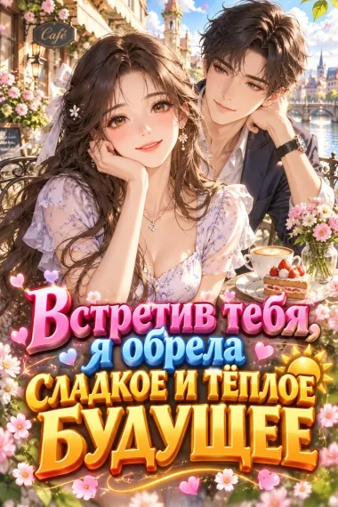 Встретив тебя, я обрела сладкое и тёплое будущее - обложка