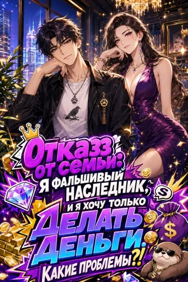 Отказ от семьи: Я фальшивый наследник, и я хочу только делать деньги. Какие проблемы?! - обложка