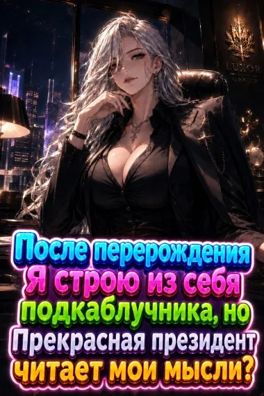 После перерождения: Я строю из себя подкаблучника, но прекрасная президент читает мои мысли! - обложка