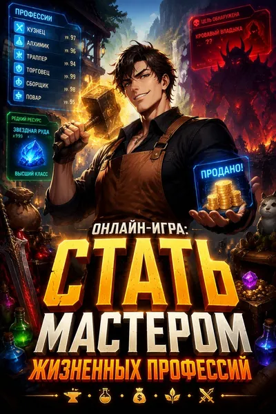 Онлайн-игра: Стать мастером жизненных профессий - обложка