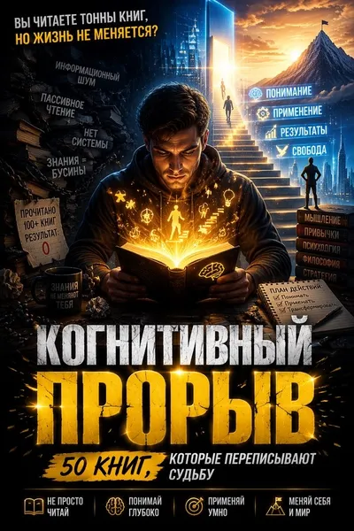 Когнитивный прорыв: 50 книг, которые переписывают судьбу - обложка