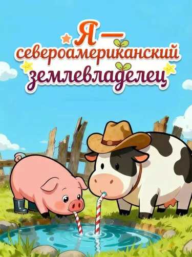 Я — североамериканский землевладелец - обложка новеллы
