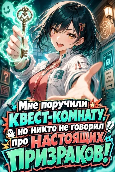 Мне поручили квест-комнату, но никто не говорил про настоящих призраков! - обложка