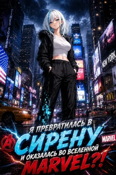 Я превратилась в Сирену и оказалась во вселенной Marvel?! - обложка