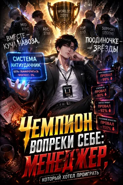 Чемпион вопреки себе: Менеджер, который хотел проиграть - обложка