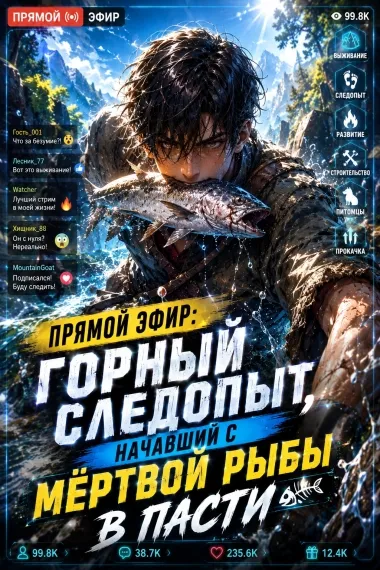Прямой эфир: Горный следопыт, начавший с мёртвой рыбы в пасти - обложка