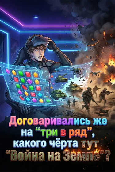 Договаривались же на 'три в ряд', какого чёрта тут 'Война на Земле'?
