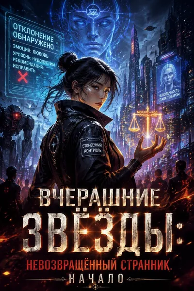 Вчерашние звёзды: Невозвращённый странник. Начало - обложка