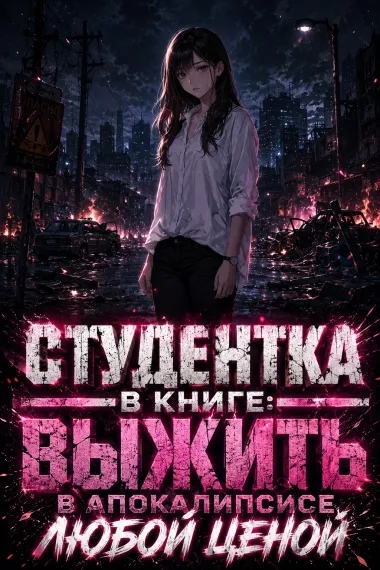 Студентка в книге: выжить в апокалипсисе любой ценой - обложка