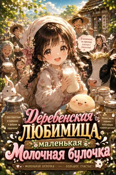 Деревенская любимица, маленькая молочная булочка