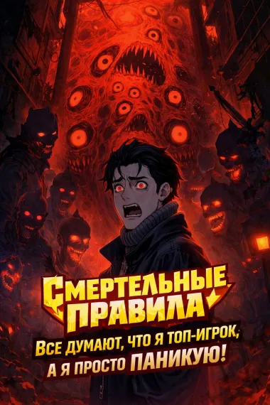 Смертельные Правила: Все думают, что я топ-игрок, а я просто паникую! - обложка