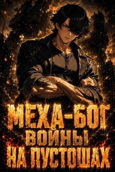 Меха-бог войны на пустошах - обложка
