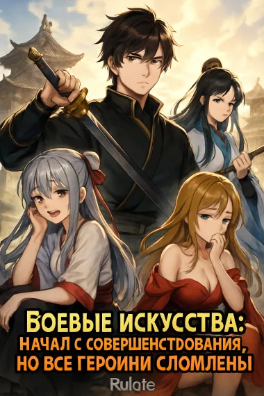 Боевые искусства: Начал с совершенствования, но все героини сломлены - обложка