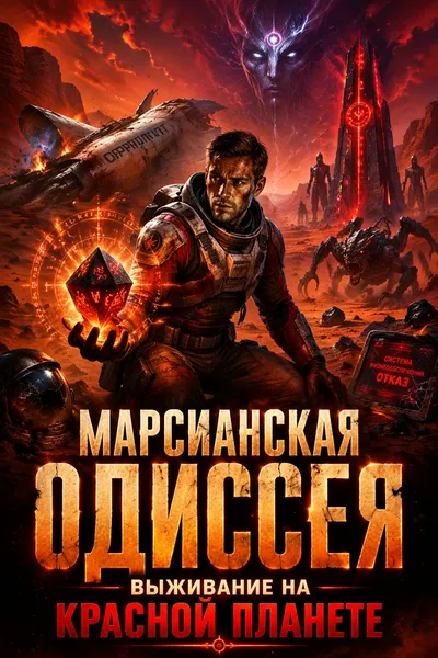 Марсианская Одиссея: Выживание на Красной Планете - обложка