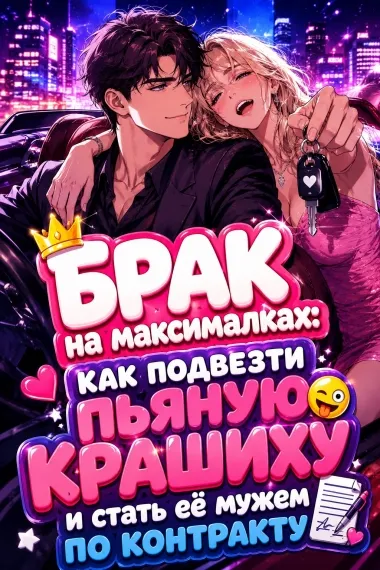 Брак на максималках: Как подвезти пьяную крашиху и стать её мужем по контракту (ЗАВЕРШЕНО) - обложка