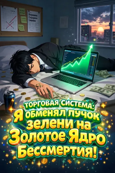 Торговая Система: Я обменял пучок зелени на Золотое Ядро Бессмертия! (ЗАВЕРШЕНО) - обложка