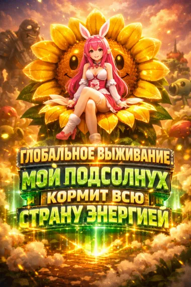 Глобальное выживание: Мой подсолнух кормит всю страну энергией
