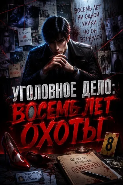 Уголовное дело: Восемь лет охоты - обложка
