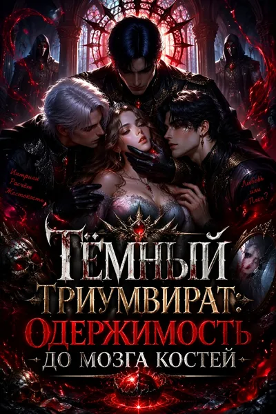 Тёмный триумвират: Одержимость до мозга костей - обложка