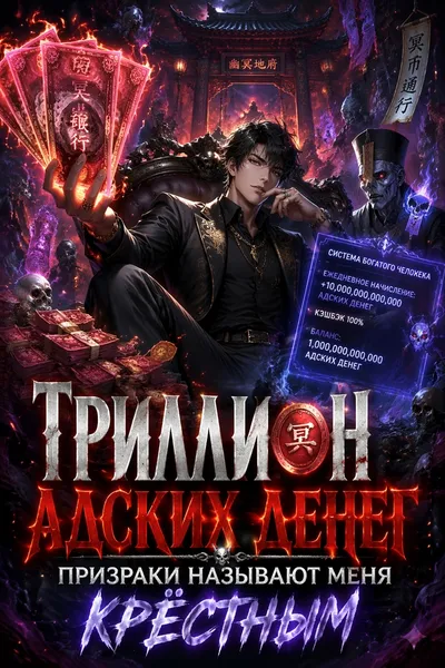 Триллион адских денег: призраки называют меня крёстным - обложка