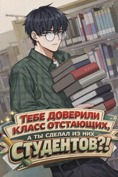 Тебе доверили класс отстающих, а ты сделал из них студентов?! - обложка