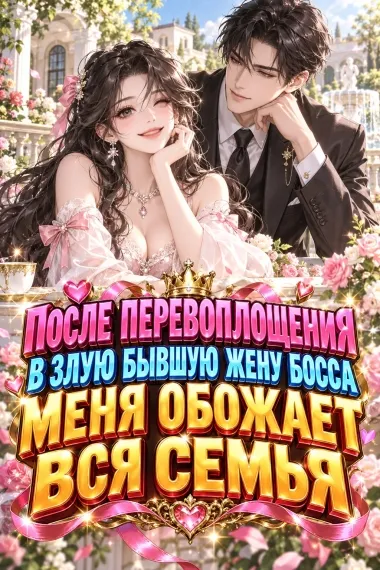 После перевоплощения в злую бывшую жену босса меня обожает вся семья - обложка