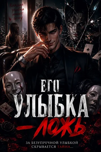 Его улыбка — ложь - обложка