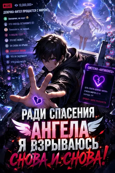 Ради спасения ангела я взрываюсь снова и снова! - обложка