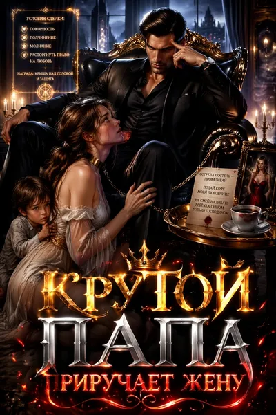 Крутой папа приручает жену - обложка
